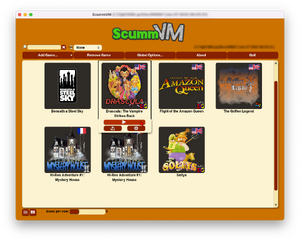 ScummVM game list